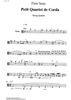 Petit quartet de corda (Little string quartet) - Viola