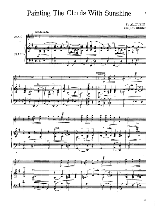 Painting The Clouds With Sunshine