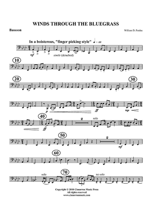 Winds Through the Bluegrass - Bassoon