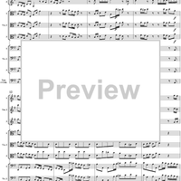 Brandenburg Concerto No. 3: Movement 1 - Score