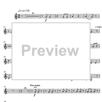 6 rätoromancische Volkslieder Op.76a - Violin 2