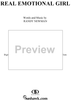 Real Emotional Girl