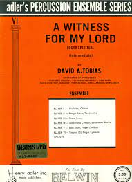 A Witness For My Lord - Score