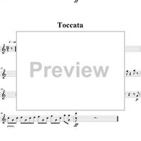 Abertura e Toccata - Xylophone