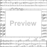 String Quintet No. 1 in B-Flat Major, K174 - Score