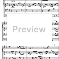 Quartet D Major KV285 - Score