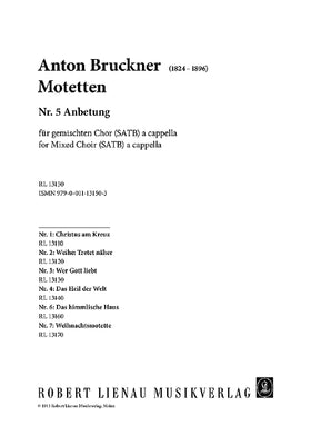 Motetten - Choral Score