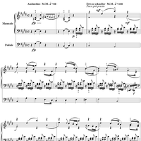 Studies for the Pedal Piano: No. 3 in E Major