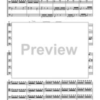 Five Pieces for Cello Quartet - Score