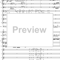 Choral from Cantata no. 147  ("Herz und Mund und That und Leben") - Full Score