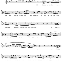 "Ich will an den Himmel denken", Aria, No. 2 from Cantata No. 166: "Wo gehest du hin?" - Tenor