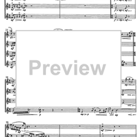 Pas de quatre (3 impromptus) - Score