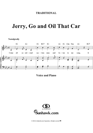 Jerry, Go and Oil That Car
