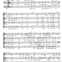 Quand'io penso al martire from 20 Madrigali - Score