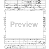 Concerto No. 1 for Organ and Brass Quintet - Score