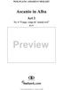 "Venga, venga de' sommi eroi", No. 6 from "Ascanio in Alba", Act 1, K111 - Full Score