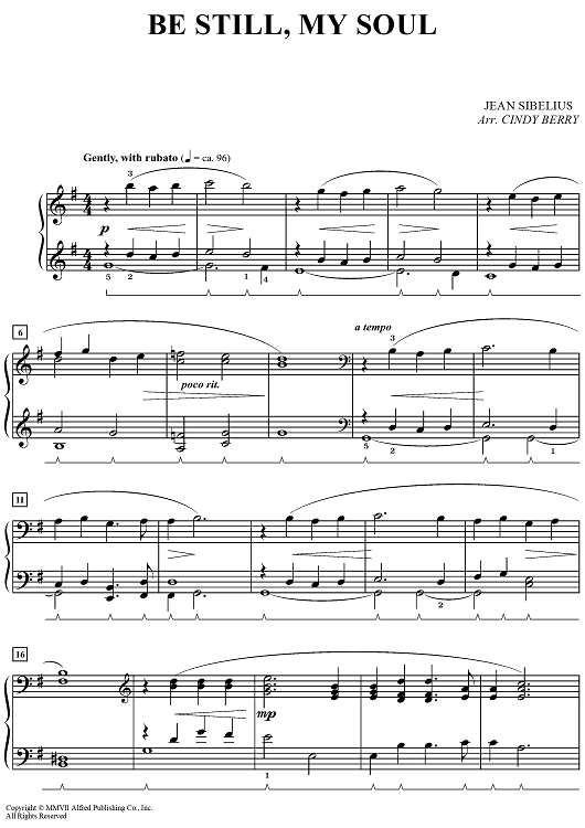 Be Still, My Soul