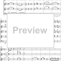 Divertimento No. 3 in E-Flat Major, K166 (K159d) - Score