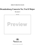 Brandenburg Concerto No. 5: Allegro - Score