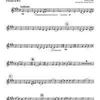 Variations on a Hymn of Gladness - Clarinet in Bb 2