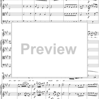 "Se il labbro più non dice", No. 8 from "Ascanio in Alba", Act 1, K111 - Full Score
