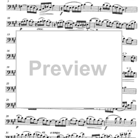 Quatre Morceaux d'Eglise - Double Bass