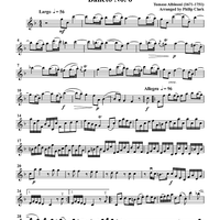 Baroque Masters - for String Trio - Violin 1