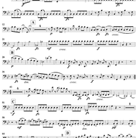 Piano Trio in B flat major    - HobXV/20 - Cello