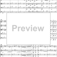 Quintet in C Major, Movement 4 - Score
