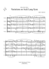 Variations on Auld Lang Syne - Score