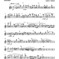 Energia - for Nine Instruments - Piccolo