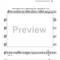 Two Thanksgiving Hymns - Horn in F