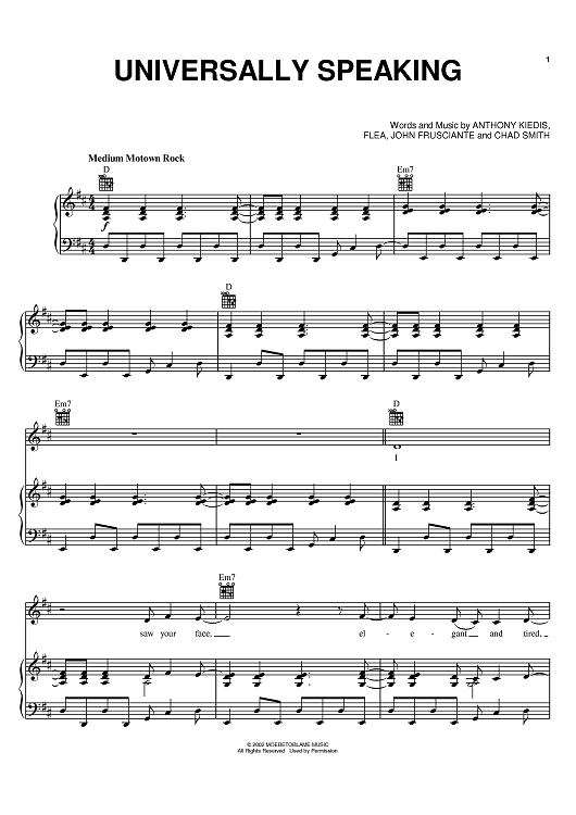 Universally Speaking