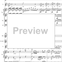 "Voi avete un cor fedele", aria, K217 - Full Score