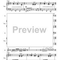 Sonata for Flute and Piano - Piano Score