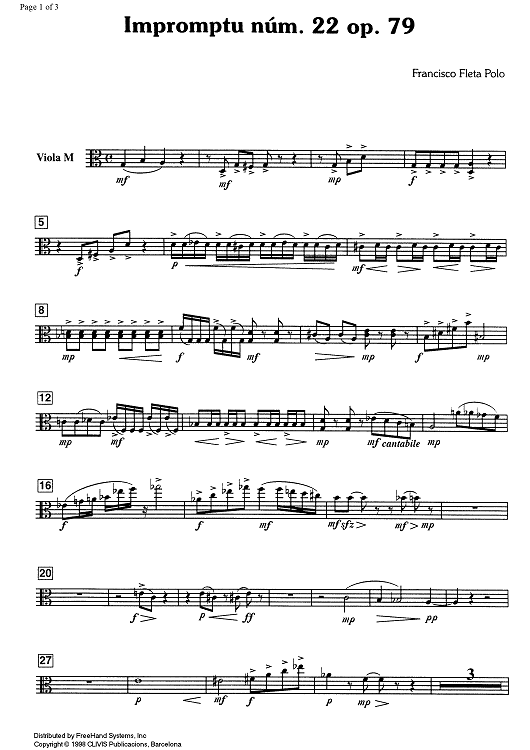 Impromptu No.22 Op.79