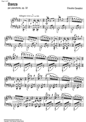 Danza Op.32