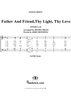 Father and Friend, Thy Light, Thy Love
