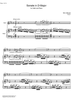 Sonata No. 2 D Major KV7 - Score