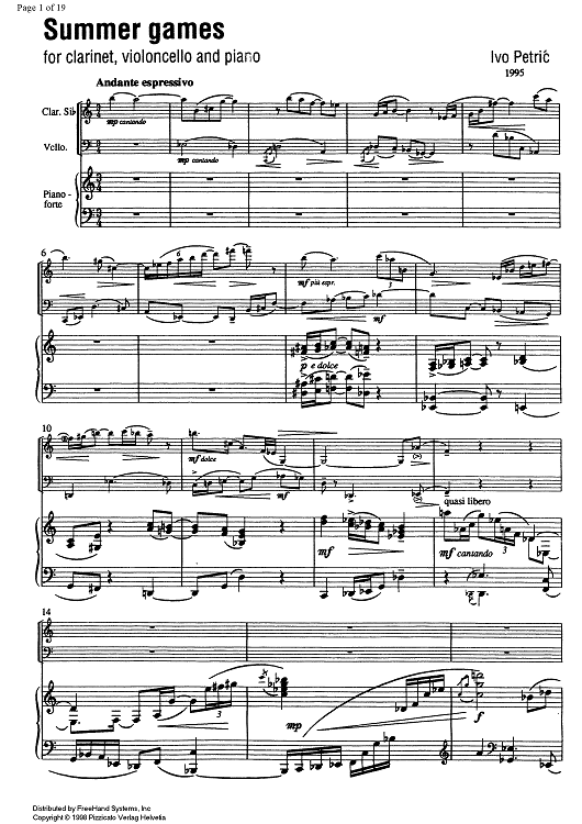 Summer games - Score