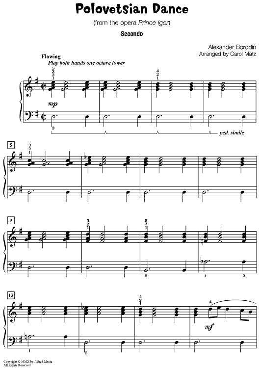 Polovetsian Dance (from the opera Prince Igor)