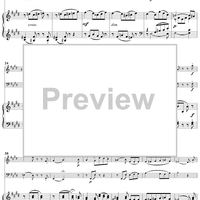 Piano Trio in E major    (PianoPart) - HobXV/28