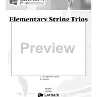 Elementary String Trios - Score