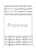 Allegro from Sinfonia No. 6 in G Minor - Score