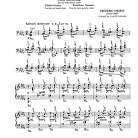 No. 35 - Étude Op. 25, No 5 (Third Version)