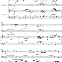 Piano Trio in E-flat Major, HobXV/30 - Piano/Score