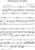Violin Sonata No. 4 in G Major, K9 - Piano Score
