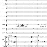 La Finta Giardiniera, Act 1, No. 12 "Himmel welch' selt'ner Zufall" (Finale, Septet) - Full Score