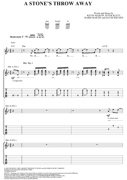 A Stone's Throw Away