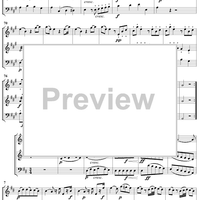 String Trio in A Major, Op. 1, No. 2 - Score